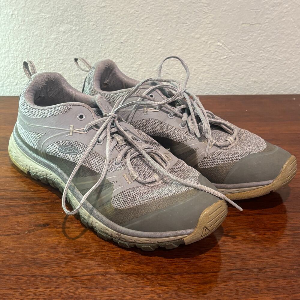 Keen Terradora Shoes 9.5 Womens Purple Gray Athletic Hiking Waterproof 1019361